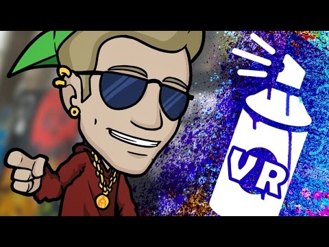GRAFFITI ART TIME! - VR Spray Painting in KingSpray (HTC Vive)